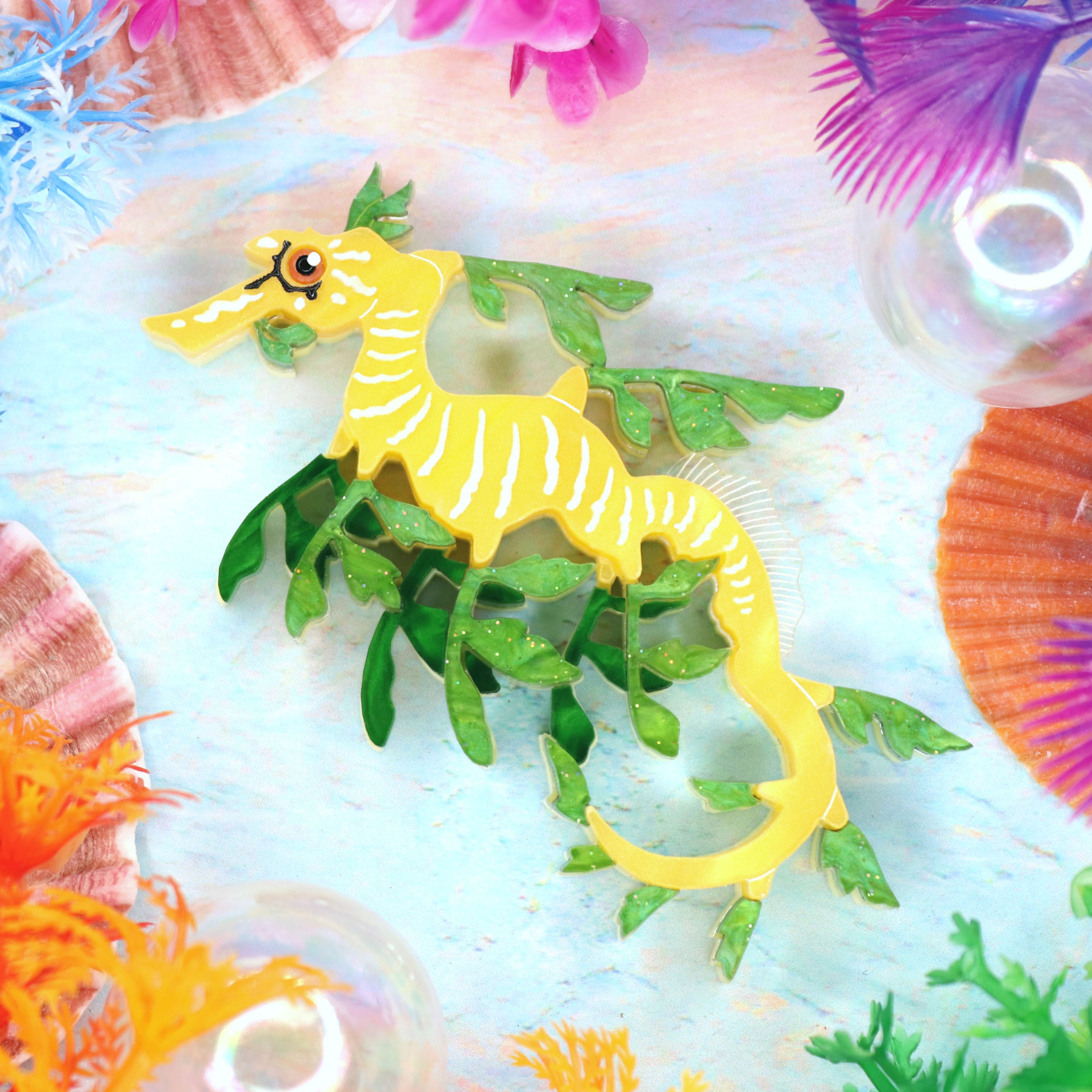 Leafy Sea Dragon Brooch