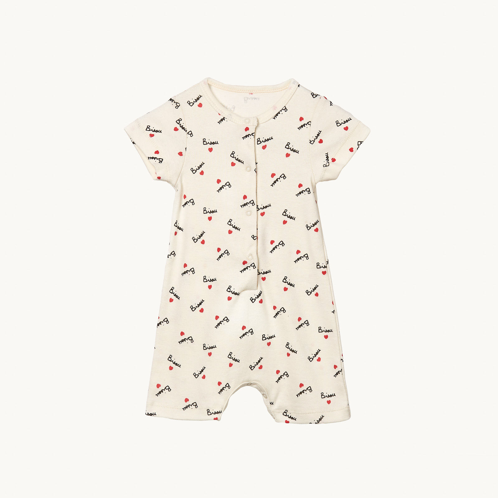 Combi courte Bisou en coton bio - Mathilde Cabanas