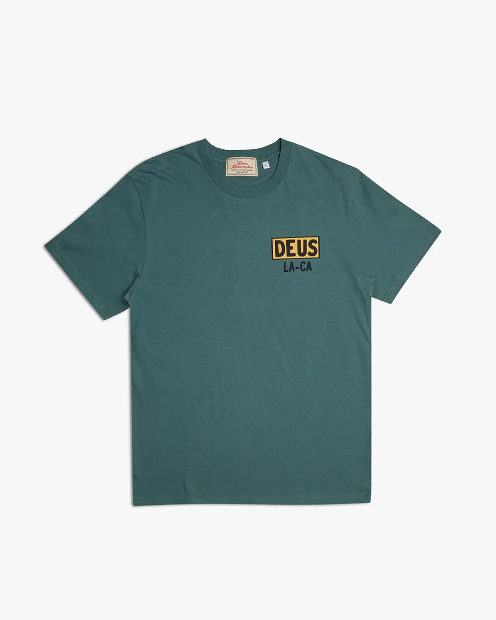 Deus Ex Machina 'Super Stitious' Men's Work Green Tee