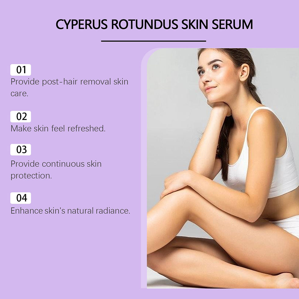 Thumbnail: Cyperus Rotundus Skin Serum: post-hair removal care, refreshed, protected, radiant skin