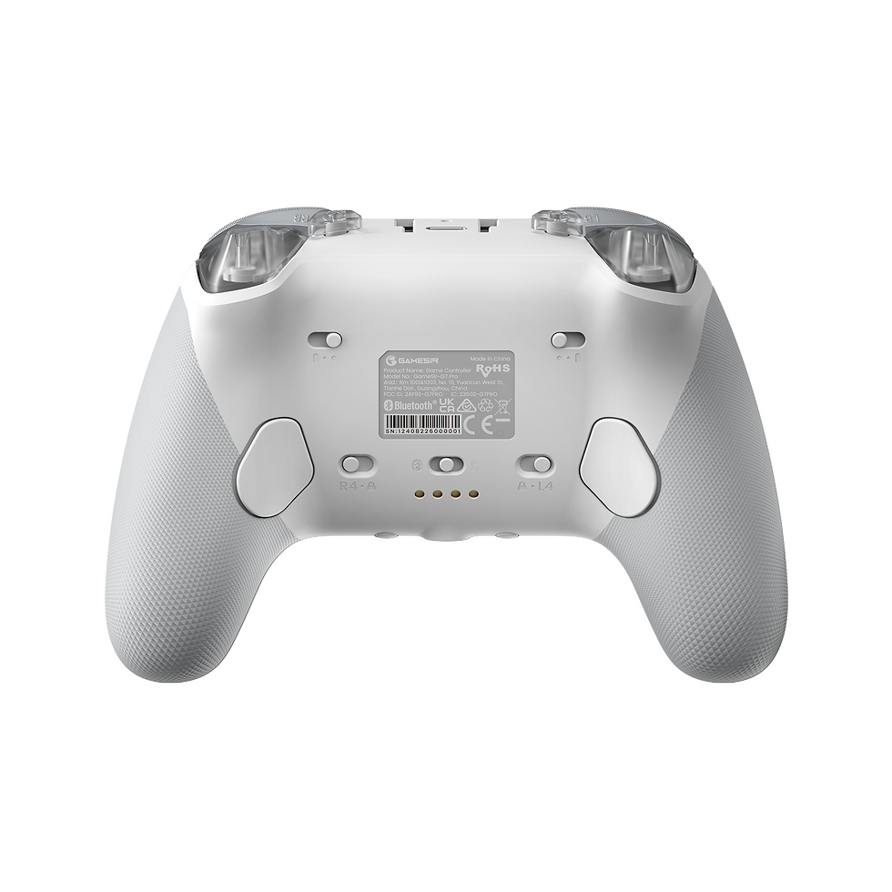 Thumbnail: Back of white GameSir G7 Pro Xbox controller