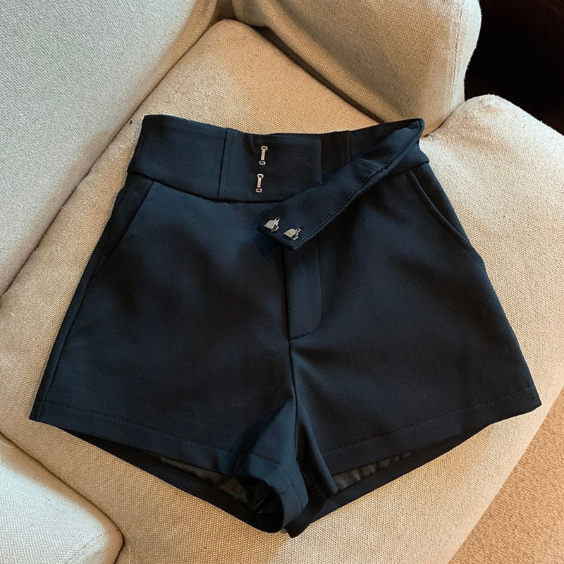Thumbnail: Women Shorts Mooyufon Black Shorts Women Harajuku Elegance High Waisted Shorts A