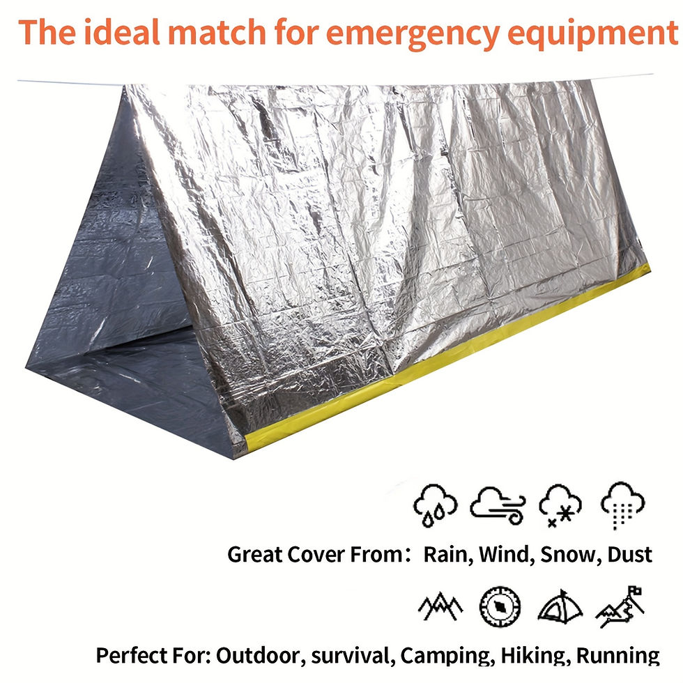 Thumbnail: Emergency shelter for outdoor protection