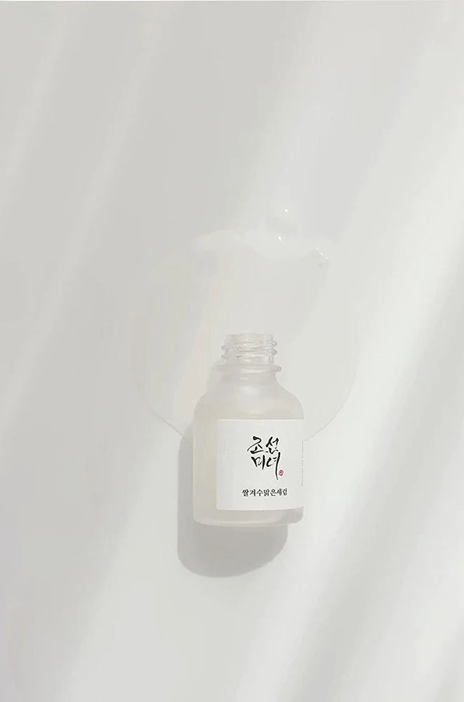 Thumbnail: Translucent bottle with Korean text