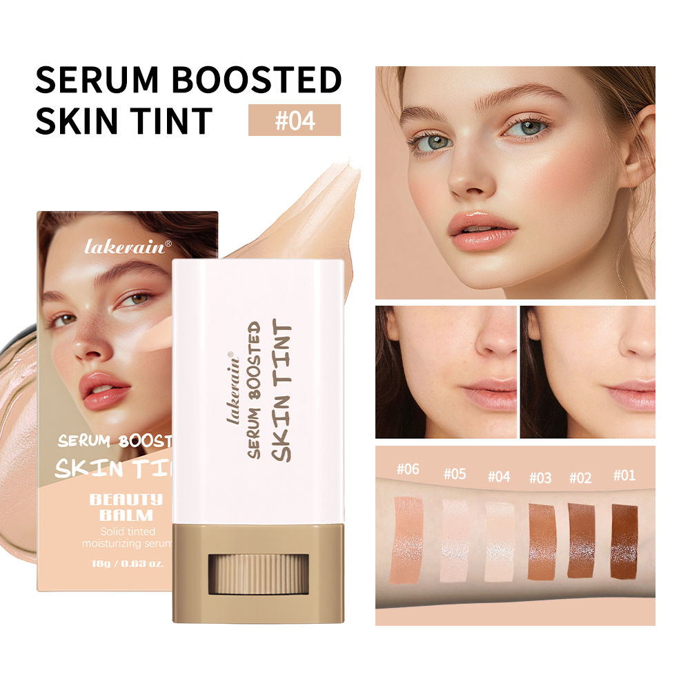 Serum Boosted Skin Tint #04 and shade swatches