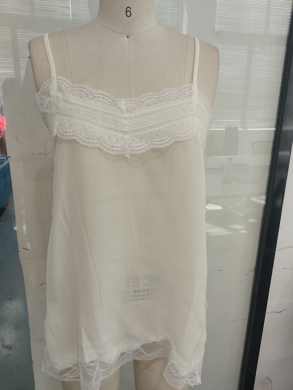 Thumbnail: Lace Patchwork Sling Maxi Dress Women Sexy Solid V-neck Sleeveless Backless Sati