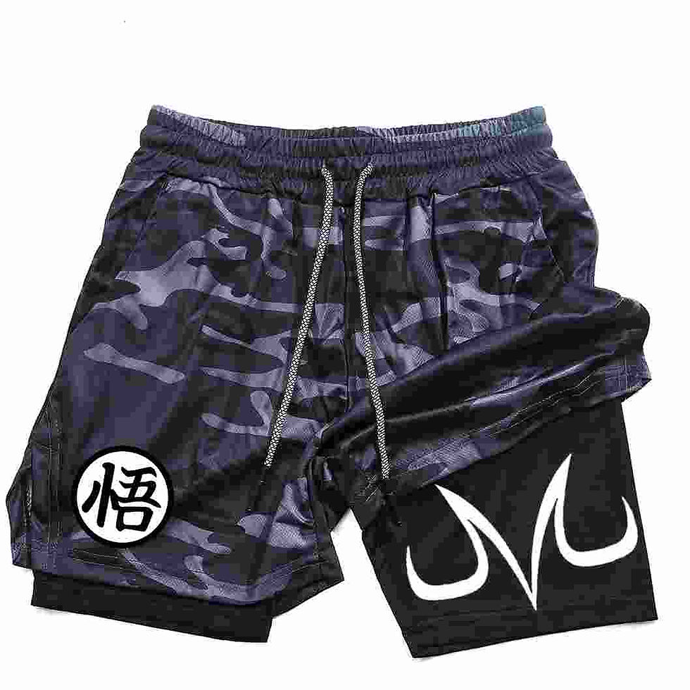 Thumbnail: Men's and women's anime gym pants comic print fitness running fashionable and ca