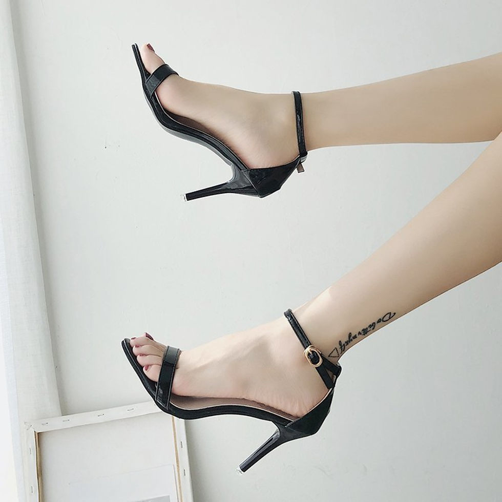 Thumbnail: Summer new fashion sandals women style high heels women's stiletto women's open 