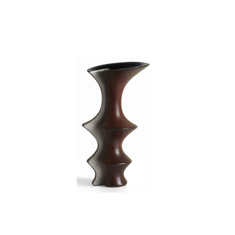 Thumbnail: Dark sculptural vase