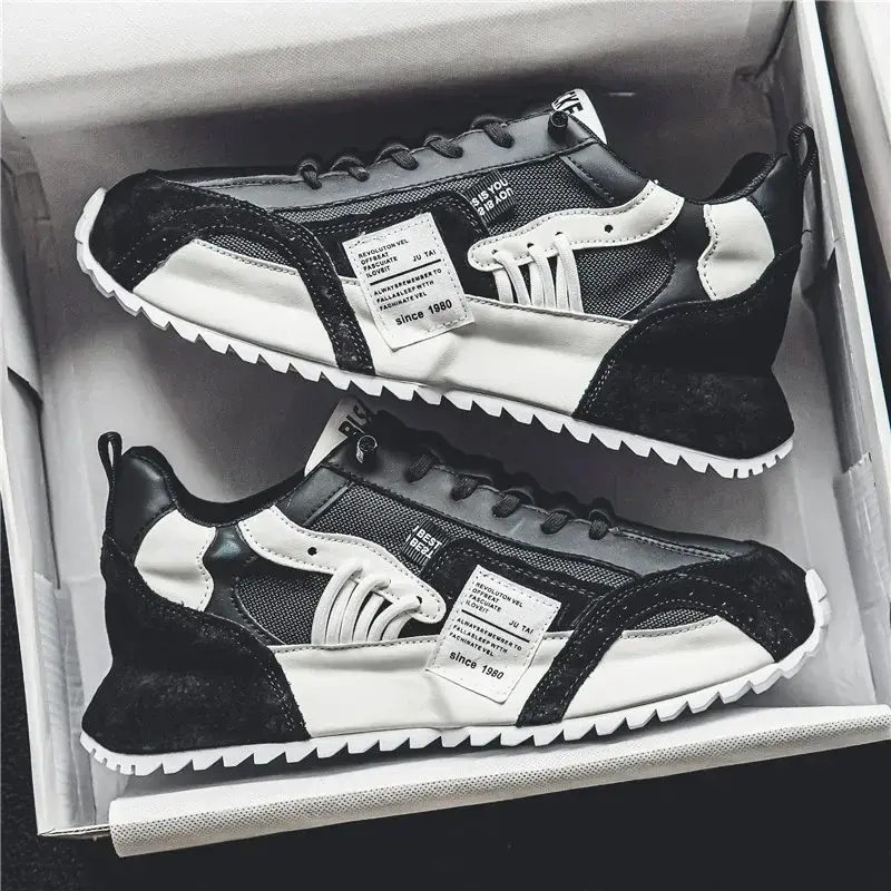 Thumbnail: Men Luxury Sneakers Sports Shoes Moccasins Chunky Men Casual Sneakers Comfortabl
