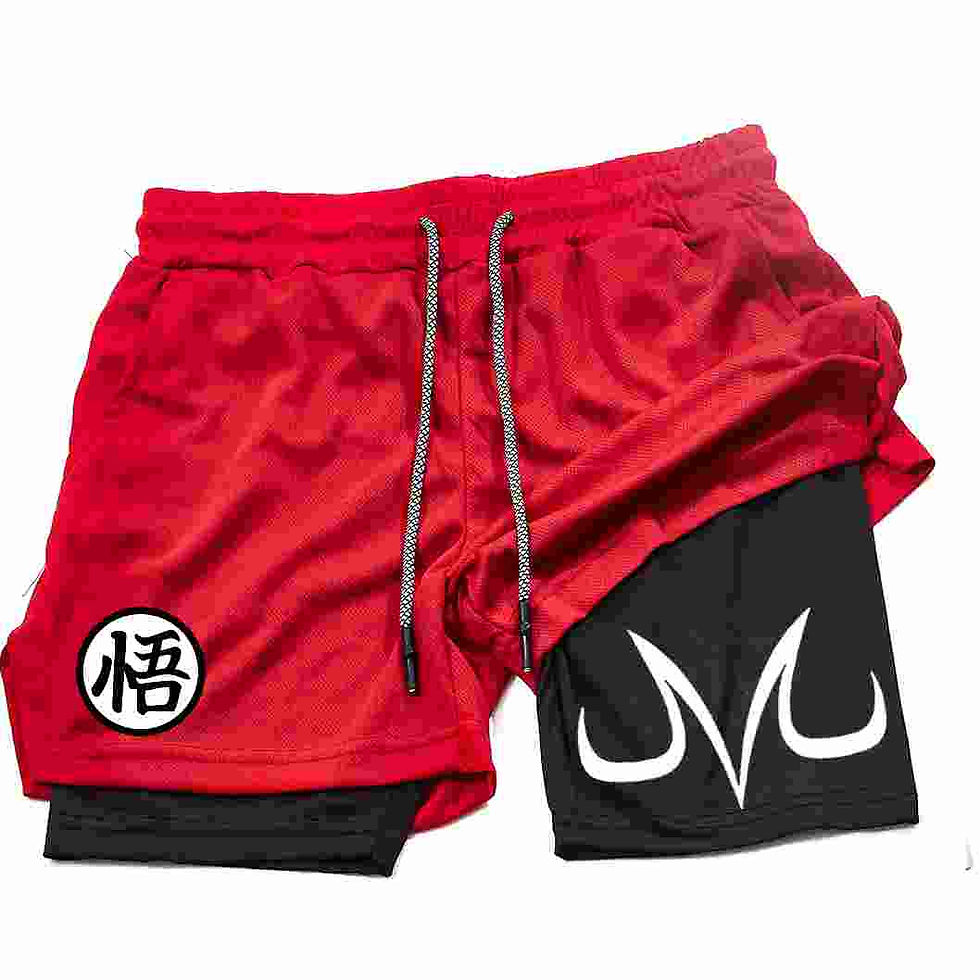 Thumbnail: Men's and women's anime gym pants comic print fitness running fashionable and ca