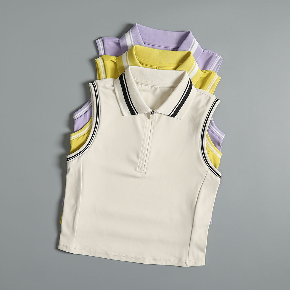 Thumbnail: Tennis sports suit for women in summer fashion and beautiful Pilates yoga suit p