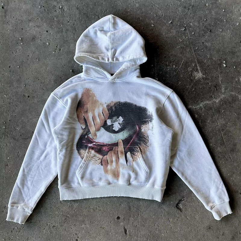 Woman Sweatshirts Streetwear Y2K Hoodie Aesthetics Graphic Print Clothes Oversiz