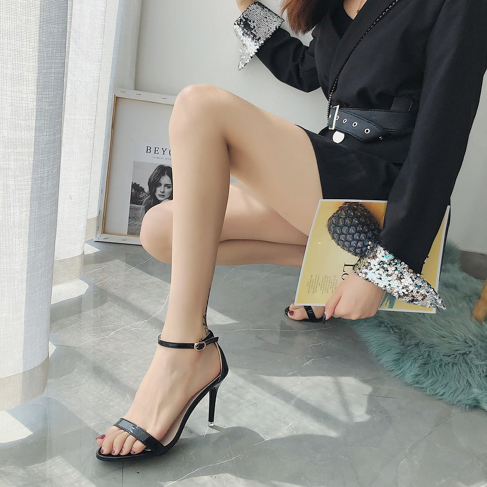 Thumbnail: Summer new fashion sandals women style high heels women's stiletto women's open 