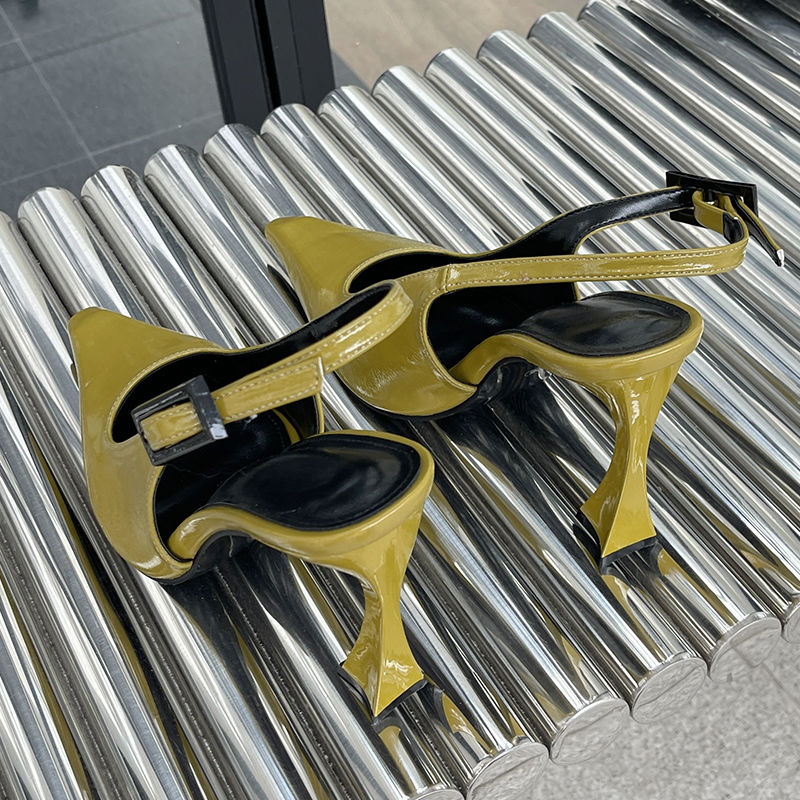Thumbnail: New In 2026 Pumps Footwear Elegant Women Heeled Shoes Fashion Buckle Strap Femal