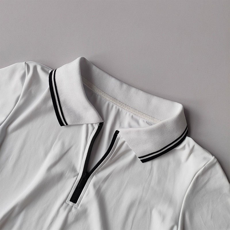 Thumbnail: Women's Tennis Outfit Set Short-Sleeved Polo Shirt & Pleated Anti-Glare Skirt Sp