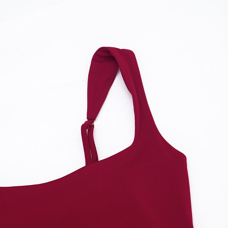 Thumbnail: Townlike Pleated Slim Bodycon Dress Women Spaghetti Strap Mini 2026 Summer Dress