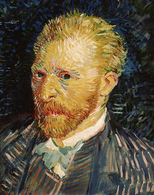 Thumbnail: Self-portrait painting by Vincent van Gogh
