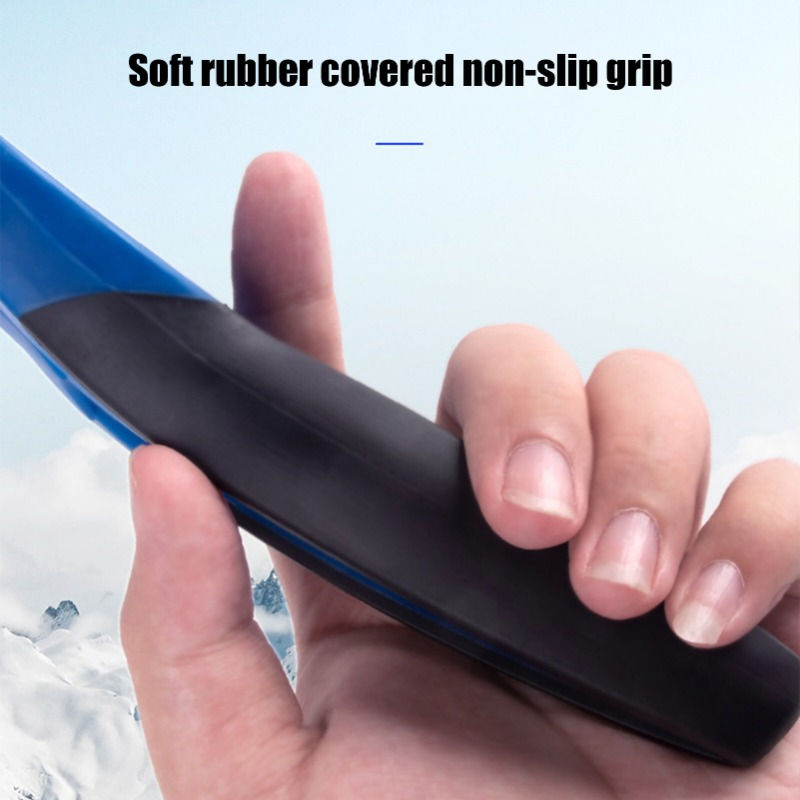 Soft rubber covered non-slip grip