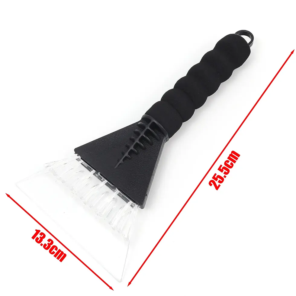 Thumbnail: Car Ice Scraper Windshield Ice Breaker Quick Clean Glass Brushes Snow Remover To