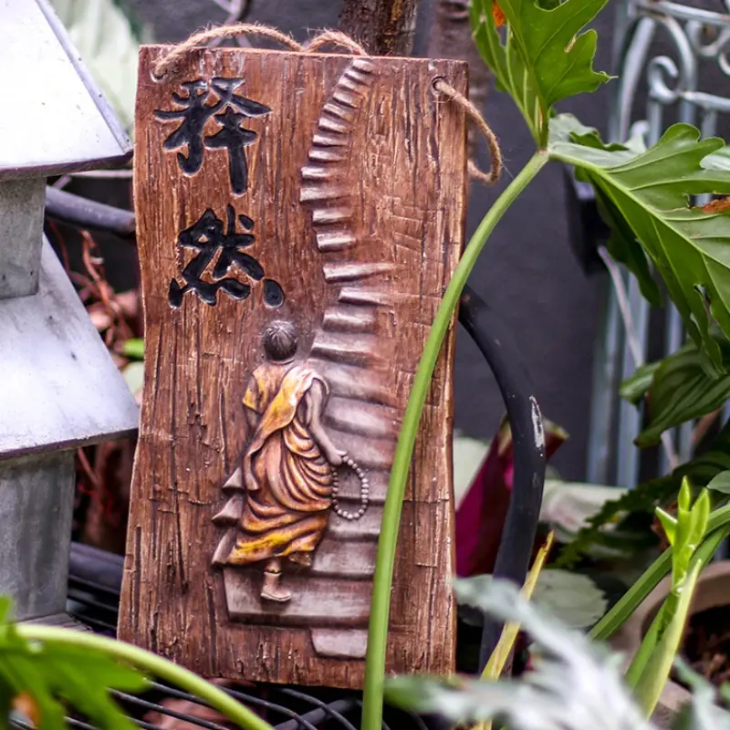 Thumbnail: Zen Hanging Decorations Garden Background Arrangement Ornaments Courtyard Tea Ro