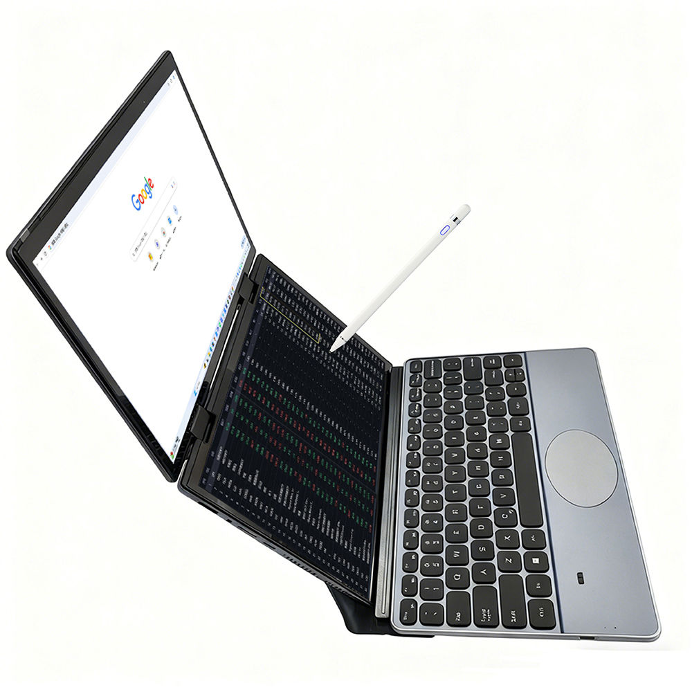 2026 New 10.5"+ 10.5 Inch Dual Touch Screen N100 16G 32G 1TB 2TB Laptop for H