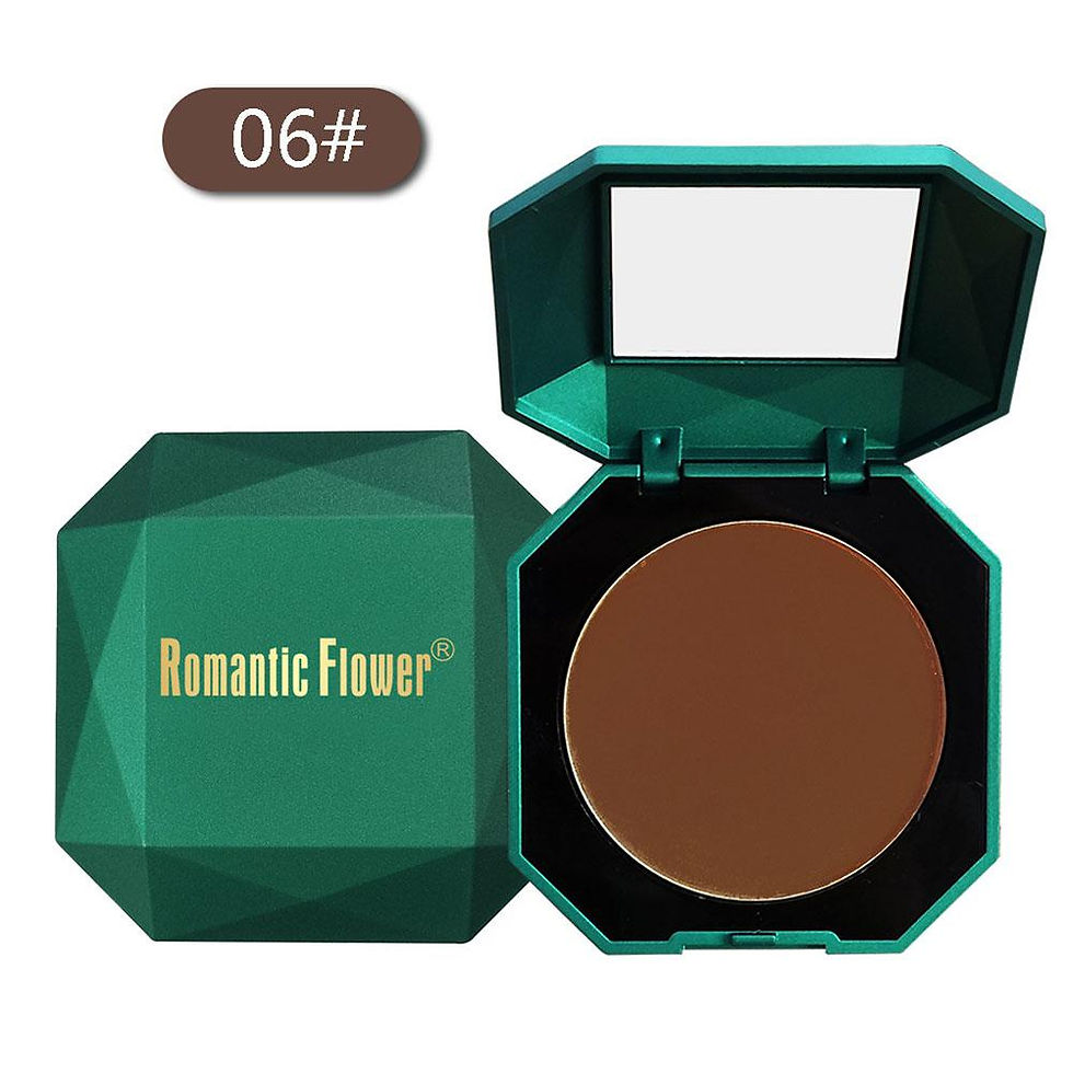 Thumbnail: Romantic Flower emerald compact powder, shade 06
