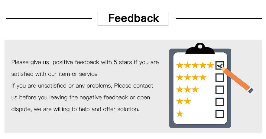 Thumbnail: Feedback and star ratings