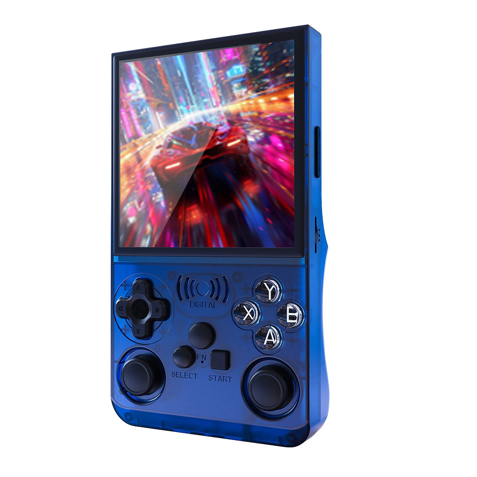 Thumbnail: Blue GAMINJA Retro Handheld Video Game Console