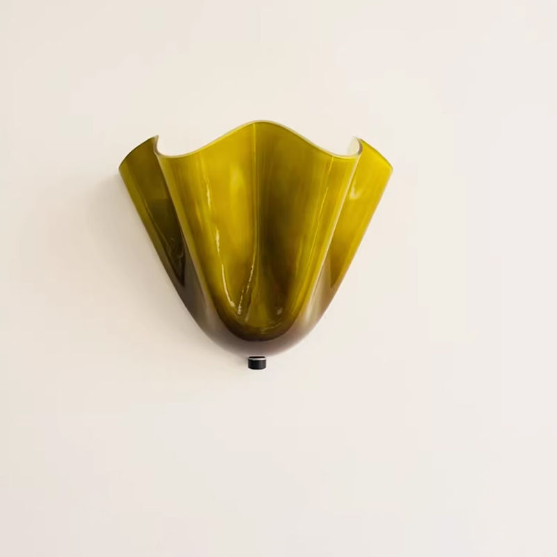 Thumbnail: Wavy amber wall ornament