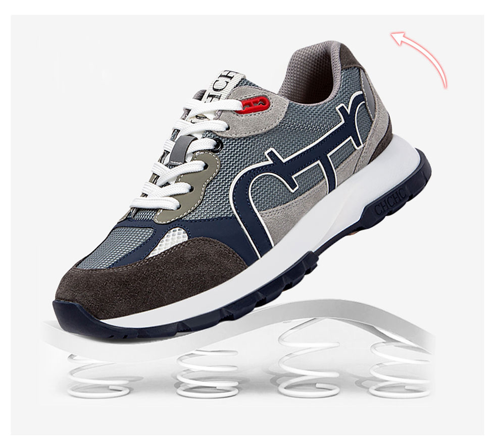 Thumbnail: CHCH Balance Shoes Men's Commuter Casual Shoes Upscale Sneakers Lightweight Comf