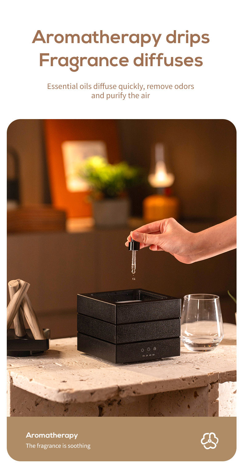 Thumbnail: Hand using a dropper to add liquid to a diffuser
