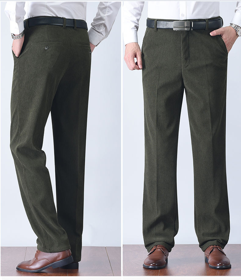 Thumbnail: 2025 Cotton Corduroy Pants Men Soft and Comfortable Fabric Corduroy Joggers For 