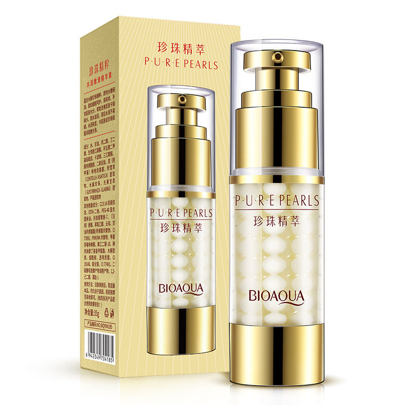 Pure Pearl Face Skin Care Essence Facial Cream Eye Cream Firming Freshing Moistu