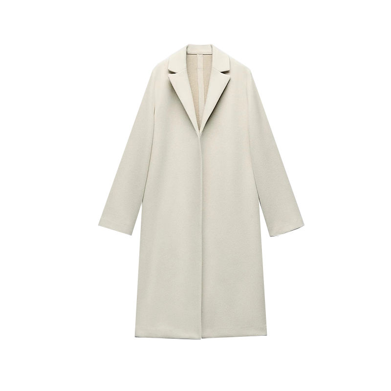 Thumbnail: Light beige long coat