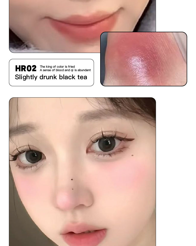 Thumbnail: Person with "Slightly drunk black tea" makeup