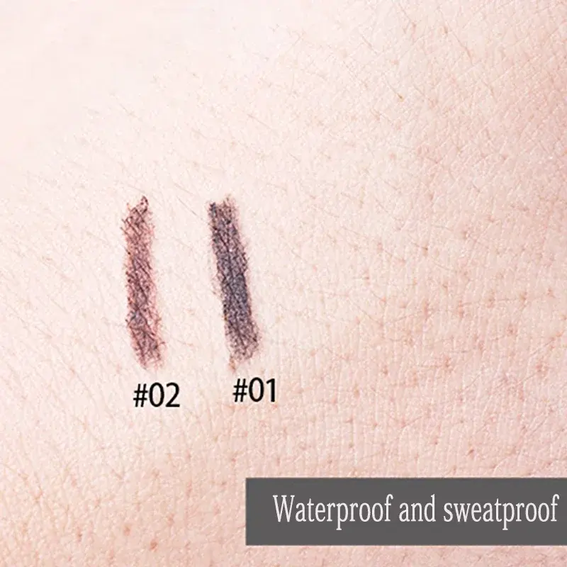 Thumbnail: Makeup swatches #02 and #01, waterproof and sweatproof