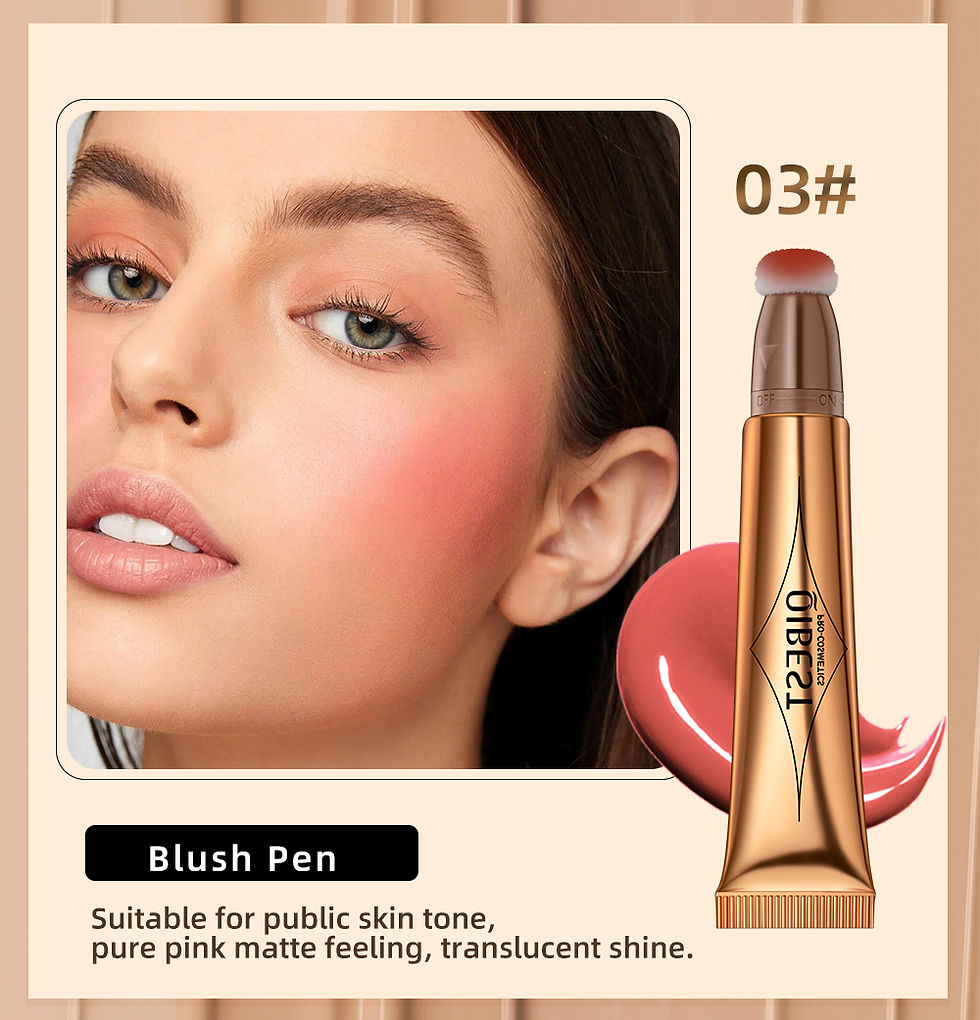 Thumbnail: OIBERT 03# Blush Pen and woman with pink blush