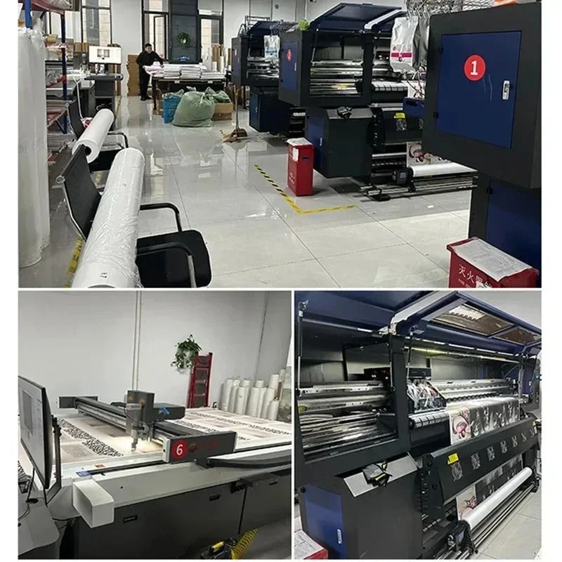 Thumbnail: Workshop with large format printing machines