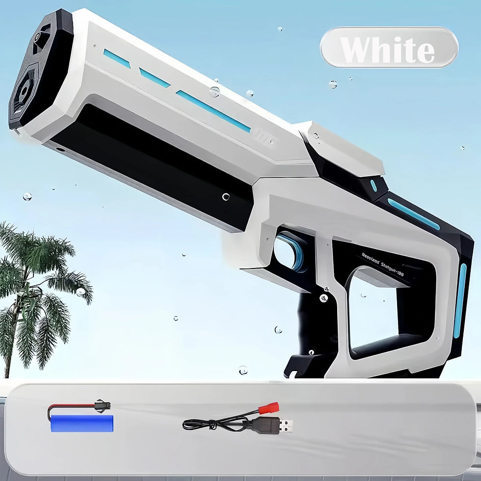 Thumbnail: 43cm Full Electric Automatic Water Storage Gun Toys Portable Children Summer Bea
