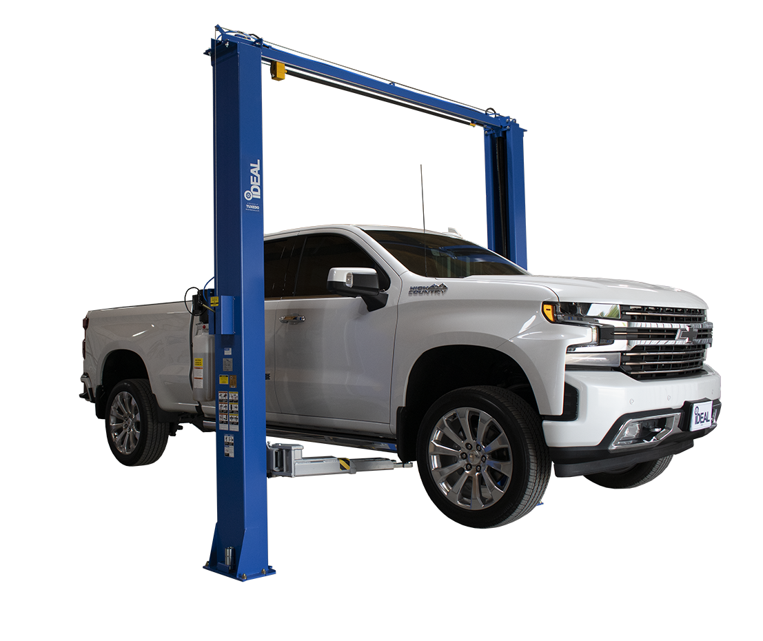 iDEAL TP10KAC-DX Two Post Clear Floor