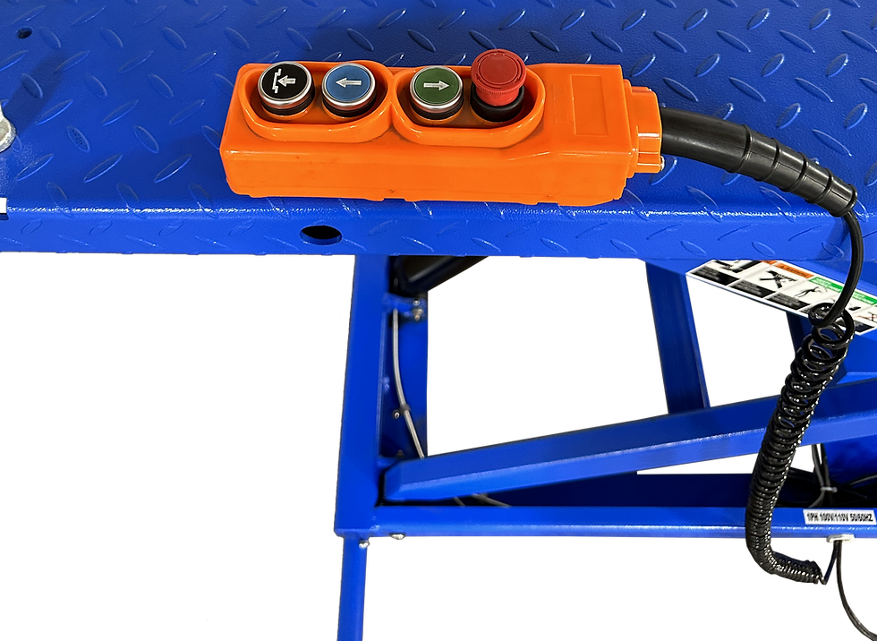 Thumbnail: M-2200IEH-XR, iDEAL Electric / Hydraulic  Motorcycle Lift Bench