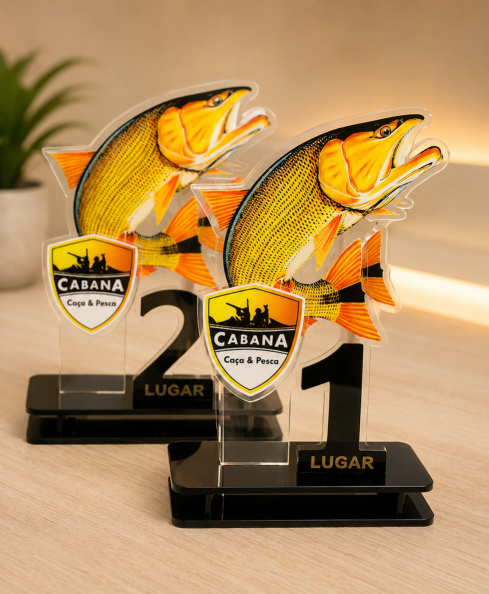 Miniatura: Troféu Esportivo Acrílico