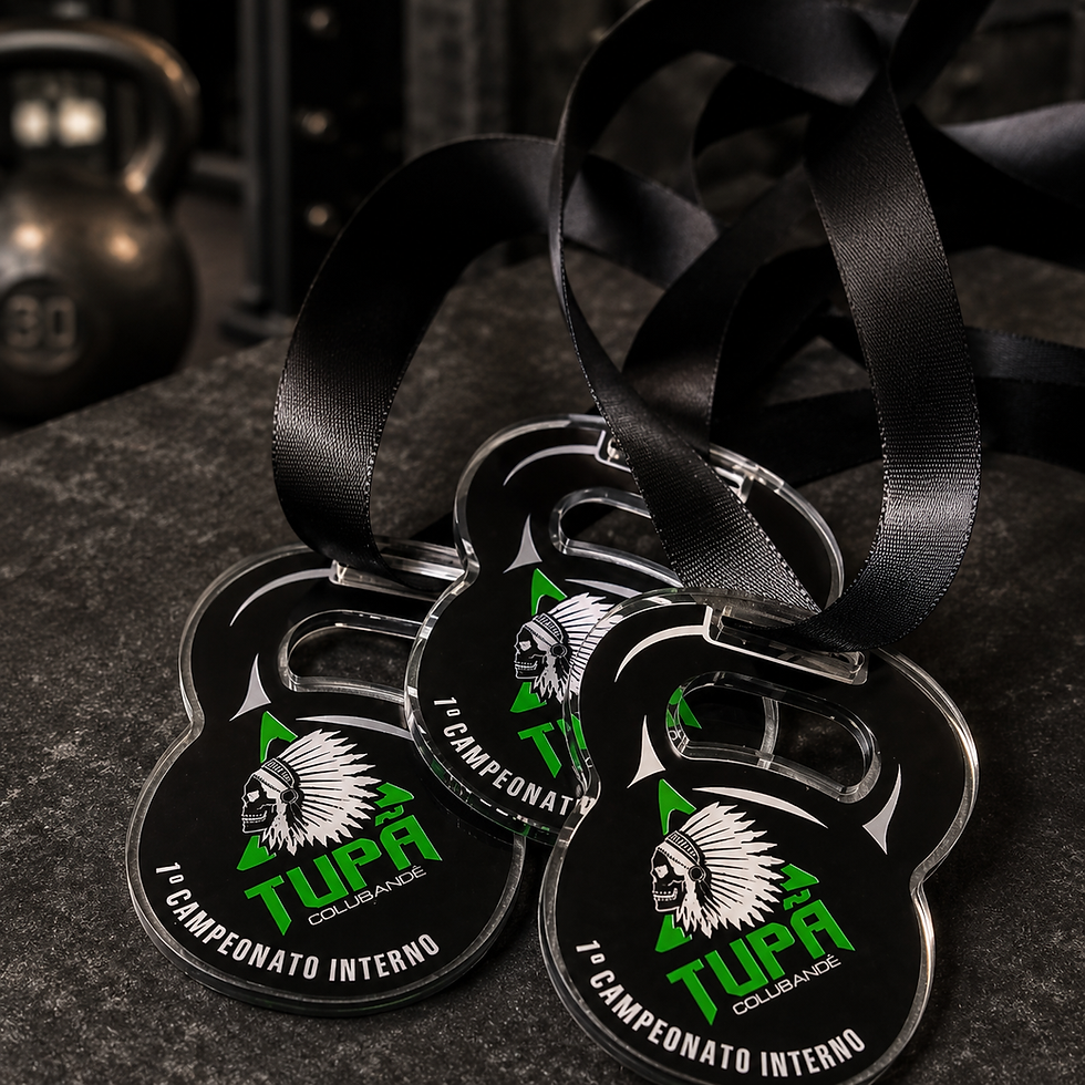 Miniatura: Medalha Personalizada Colorida