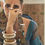 Thumbnail: Kalki wearing Organza Saree saree in Teal Blue Color