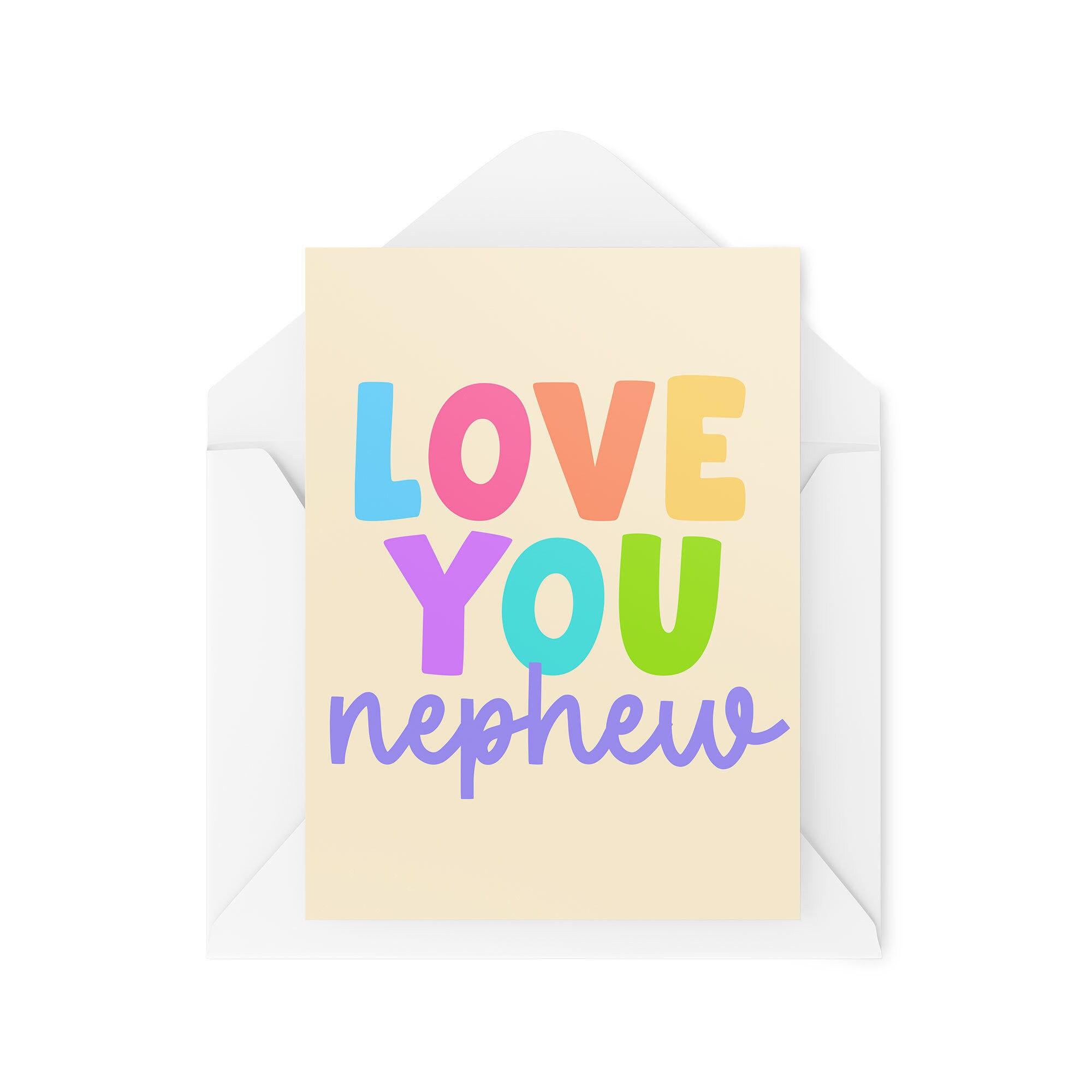 Love You Nephew - Greeting Card - CBH1298