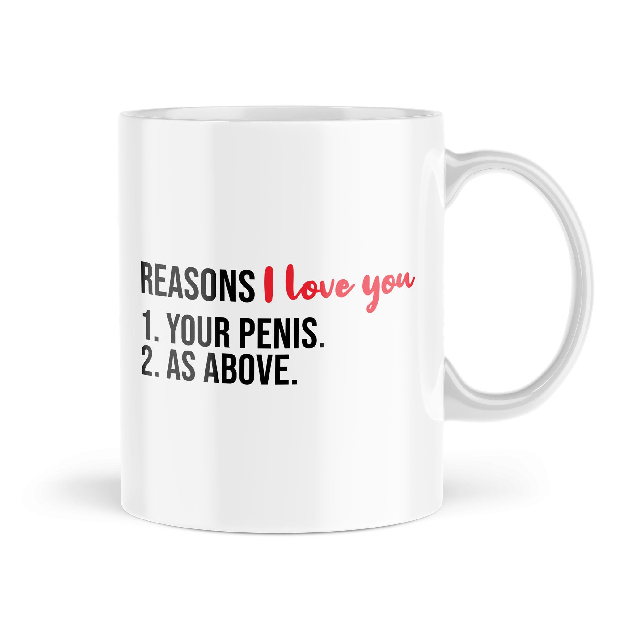 Funny Mugs Wedding Anniversary mugs For Him I Love You Mug mug Sarcasm… - MBH693