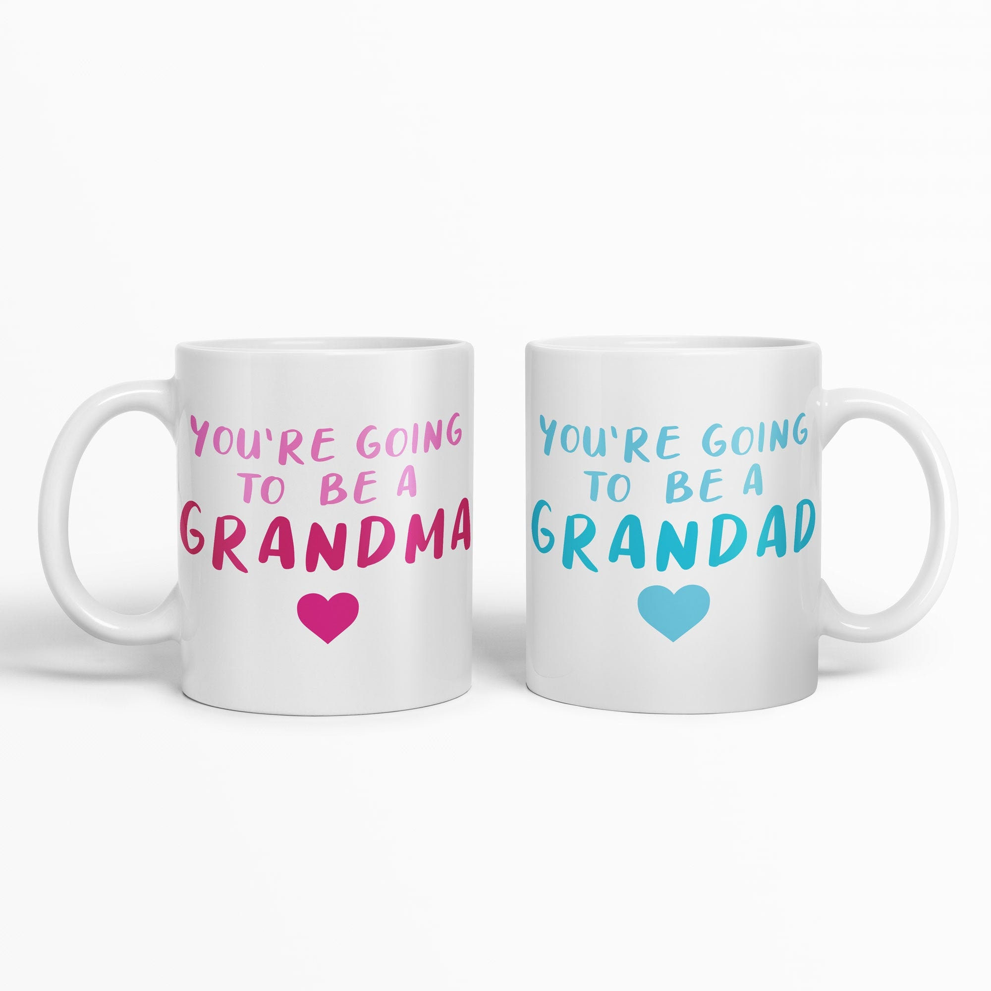 Pregnancy Announcement Mug Sets You're Going To Be A Grandma Grandad… - MBH580-1
