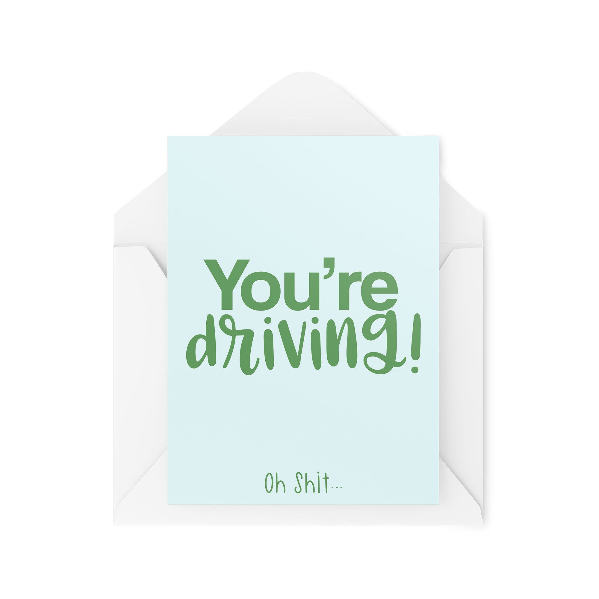 You're Driving - Driving Test Card - CBH1525