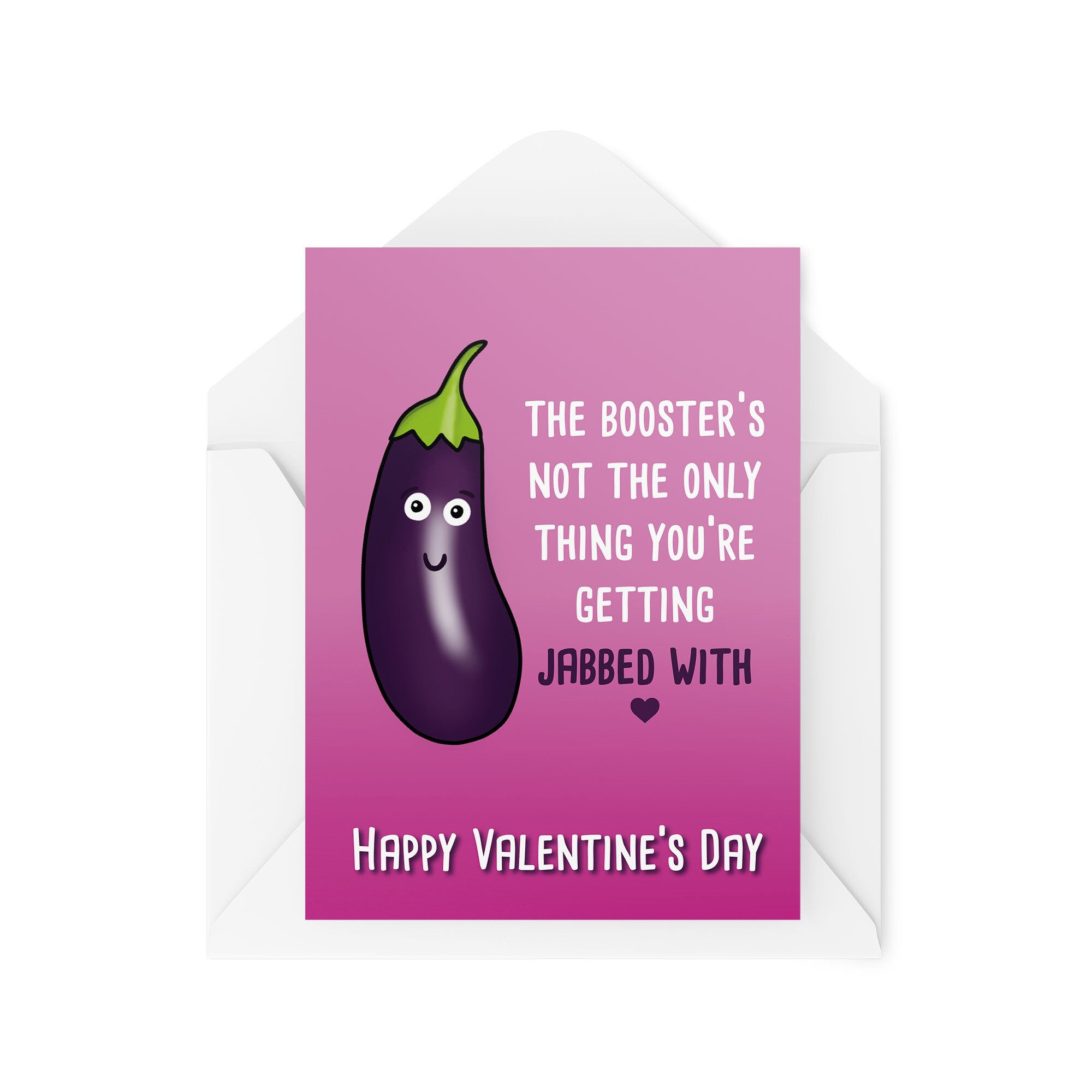 Not The Only Thing You're Getting Jabbed With - Valentine's Day Card - CBH811